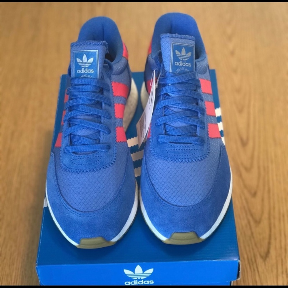 Adidas I-5923 iniki boost blue pink
